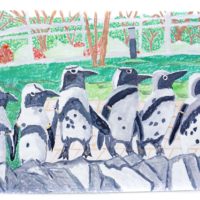 【終了しました】「児童および幼児動物画コンクール」マリンワールド賞を展示します